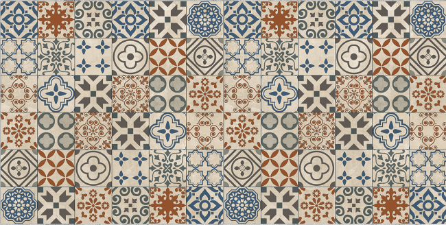 FCGROUP 1733 GLOSSY MULTI DECOR sekili